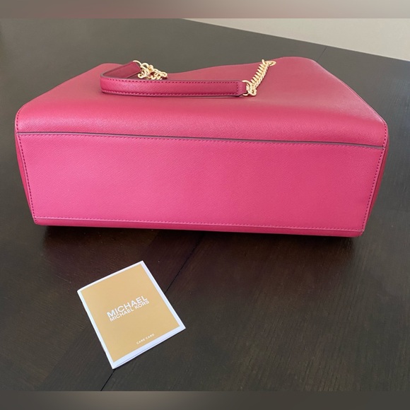 MICHAEL KORS SUSANNAH LARGE LEATHER TOTE BAG - Picture 4 of 12